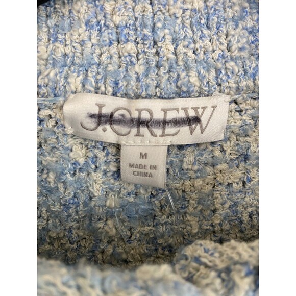 J.Crew Textured cropped lady jacket in space-dyed yarn NWT Size M - Picture 6 of 13
